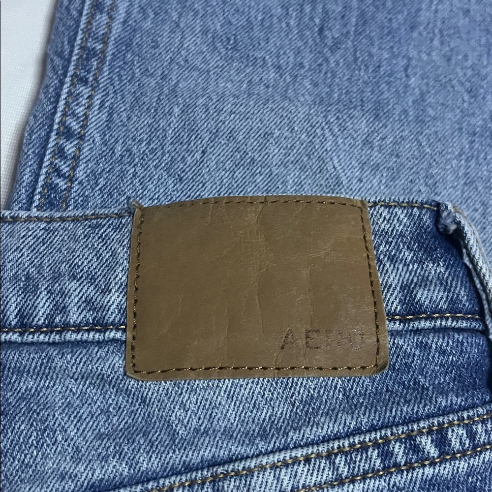 Aeropostale Distressed High Rise Flare Jeans - Picture 11 of 11